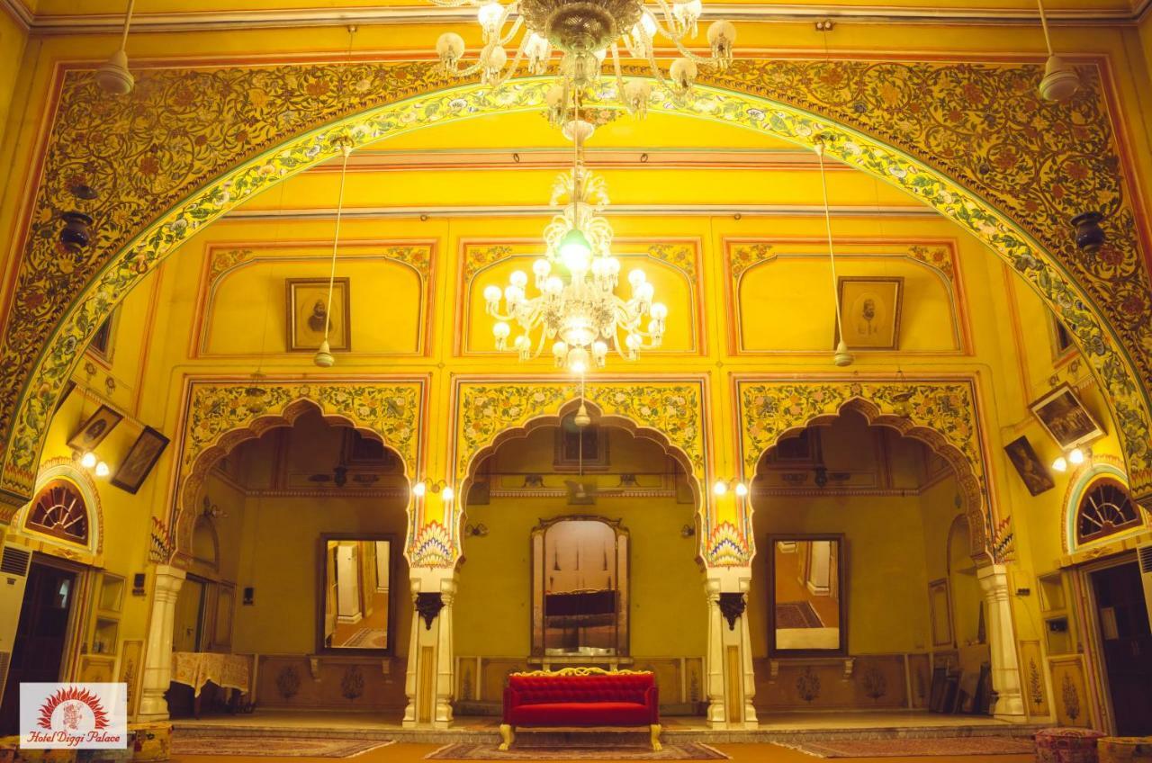 Diggi Palace - A City Center Hidden Heritage Gem Jaipur Luaran gambar