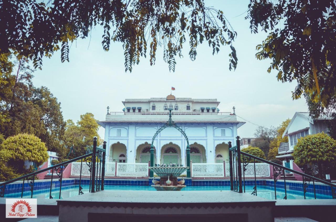 Diggi Palace - A City Center Hidden Heritage Gem Jaipur Luaran gambar