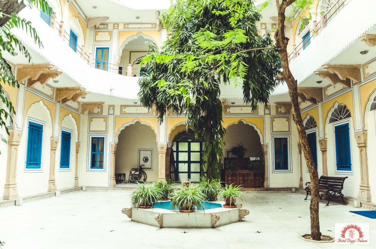 Diggi Palace - A City Center Hidden Heritage Gem Jaipur Luaran gambar