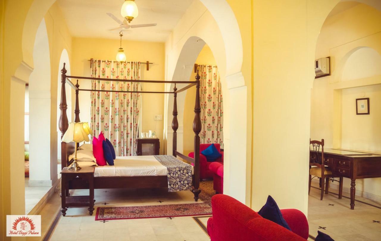 Diggi Palace - A City Center Hidden Heritage Gem Jaipur Luaran gambar