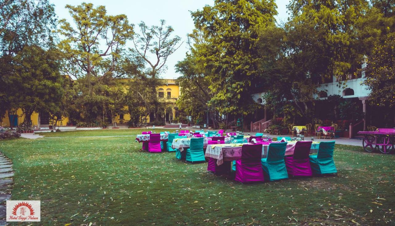 Diggi Palace - A City Center Hidden Heritage Gem Jaipur Luaran gambar