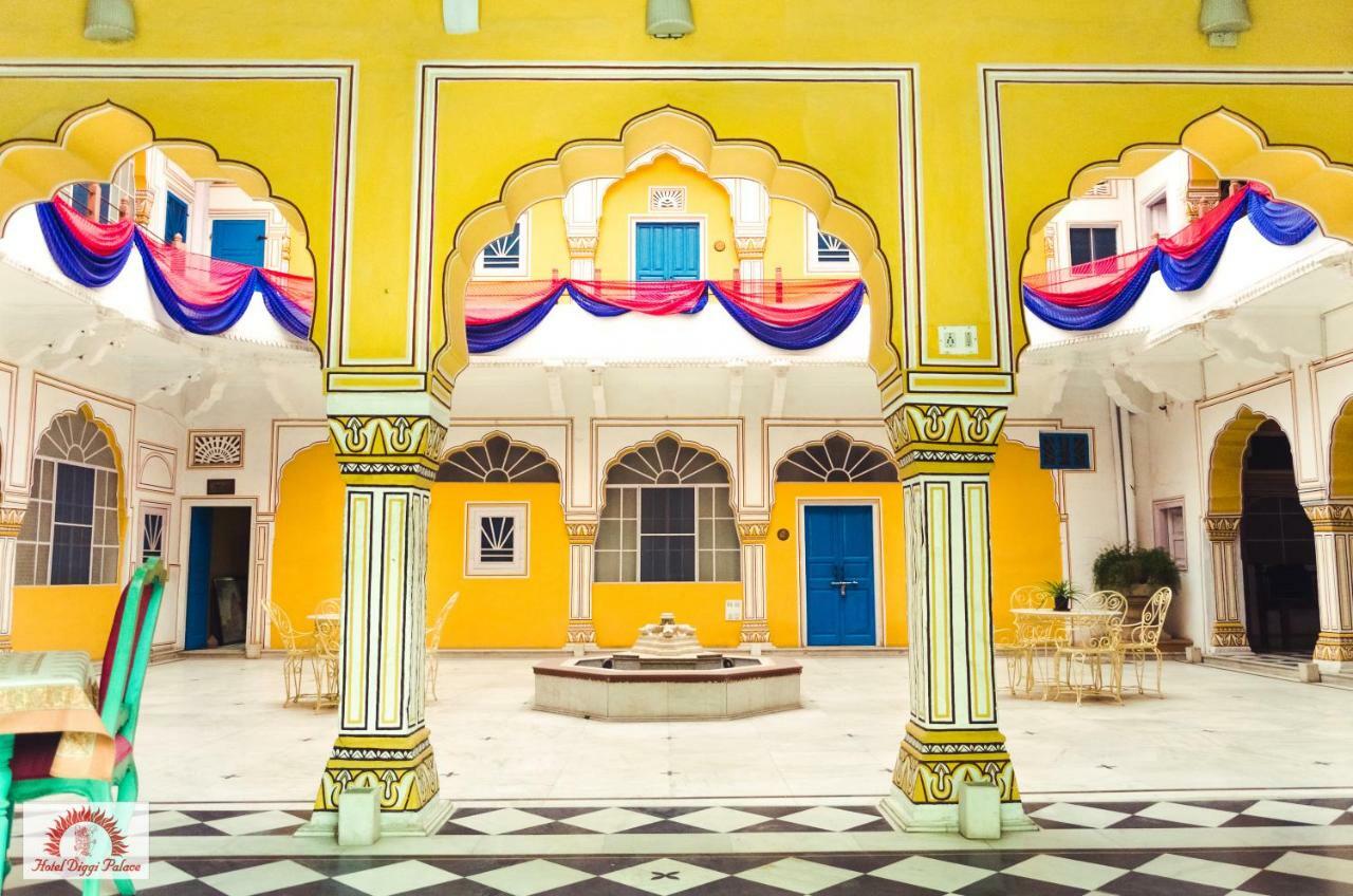 Diggi Palace - A City Center Hidden Heritage Gem Jaipur Luaran gambar